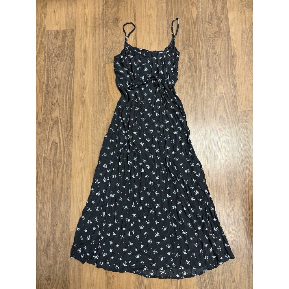 Brandy Melville Colleen Ditsy Blue Floral Midi Tank Dress 90s 2000s Soft Grunge